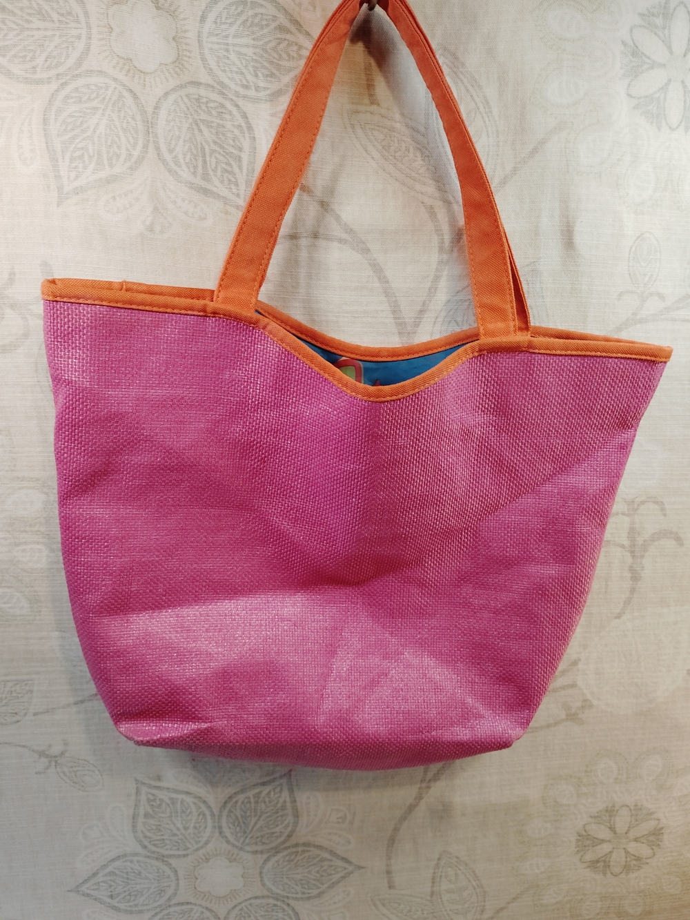 Lancome Pink and Orange Shoulder Bag